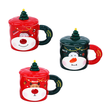 Christmas Mug with Tree Lid 380ml 