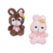 Plush Bunny with Rose 23cm