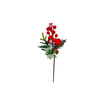 Christmas Pick with Velvet Finish 25cm