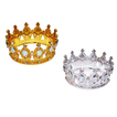 Mini Crown with Iridescent Stones 8×4.2cm