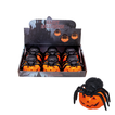 Light-Up Halloween Spider on Pumpkin 10.5×8cm