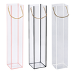 Clear Gift Bag with Chain Handle in 3 Colors