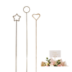Gold Card Holder Sticks 34cm – 3 Shapes