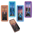 Metal Pencil Case with Divider 4 Designs – 17.5×7.5×4.5cm – Pack of 8 