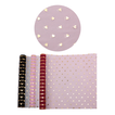 Gold Heart Wrapping Roll in 3 Colours 5Y×48cm
