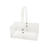 Plexiglass Box with Tall Central Handle