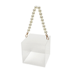 Plexiglass Box with Pearl-Style Handle