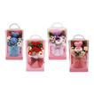 Gift Set with Knitted Flowers & Heart – 4 Colours
