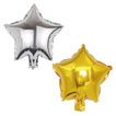 Silver or Gold Star Foil Balloon 25cm