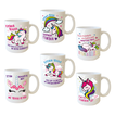 Mug in 6 Unicorn Designs