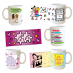 Mug in 6 Designs for Friends (Girls)