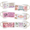 Mug in 6 “Happy Birthday / Best Wishes” Designs