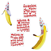 Banana Pillow in 3 Designs – 50x17cm
