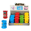 Mailbox-Shaped Coin Bank in 4 Colors – Pack of 12 Pieces 