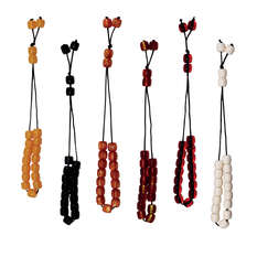 Worry Beads with Square Beads – Assorted Colours