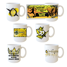 Yellow Team Mug – 6 Designs