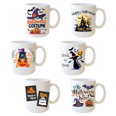 Halloween Mug with Messages – 6 Designs