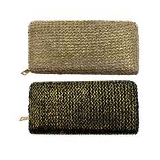 Women’s Metallic Texture Wallet – 2 Colors