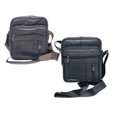 Leather Shoulder Bag – 2 Colors – 21x18cm