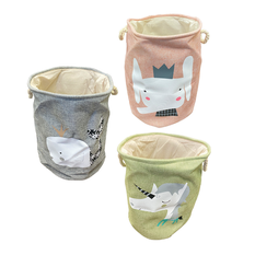 Fabric Storage Basket with Inner Lining – 3 Designs, 50x40cm