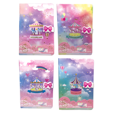 Carousel Notebook with Magnetic Closure – 4 Designs