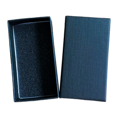 Keychain & Komboloi Packaging Box – Black, Set of 12 (9.3x5x2.3cm)