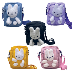 Plush Bunny Shoulder Bag – 5 Colors