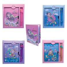 Mermaid Diary with Pen – 4 Designs