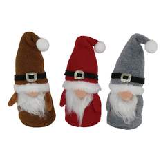 Christmas Gnome Decoration with Hat – 20cm (3 Colors)