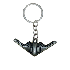 Metal Airplane Keychain 