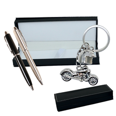 Gift Set Keychain & Pen in 2 Colors