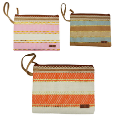 Handmade Woven Beach Pouch