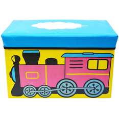 Kids Train Storage Box Stool 
