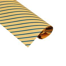 Metallic Wrapping Paper Striped 