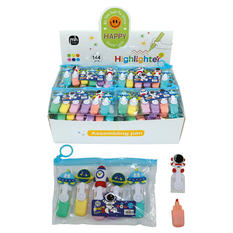 Highlighter Set “Space” – 6 pcs per set (Pack of 24 sets) 