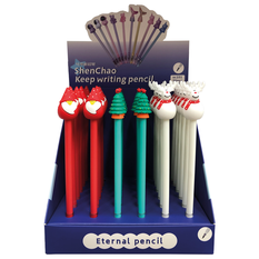 Christmas Eternal Pencil – 3 designs (Pack of 48 pieces)