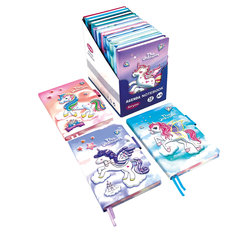 Unicorn Notebook – 4 Designs (21x15cm)