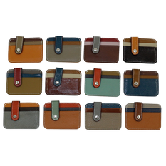 Men’s Leather Wallet – 12 Colors | 10×7cm 