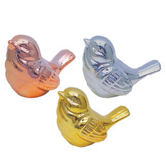 Ceramic Decorative Bird – 3 Colors – 8.5cm