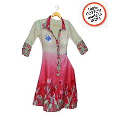 100% Cotton Kaftan from India – Sizes S/M & L/XL