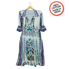 100% Cotton Kaftan from India – Sizes S/M & L/XL