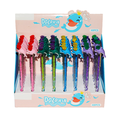 Dolphin Pencil – 4 Designs – Pack of 48