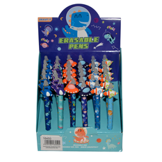 Erasable Ink Pen Space Theme – 3 Designs – Pack of 36