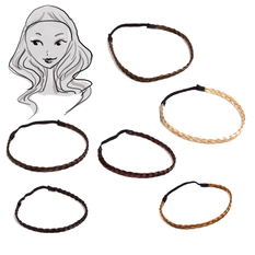 Braided Hair Accessory in 6 Colors – Pack of 12 pieces