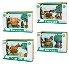 Farm Toy Set in 4 Designs