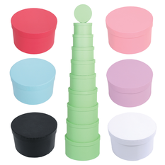 Packaging Box in 7 Colors – Set of 10 Pieces