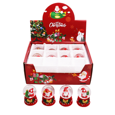 Snow Globe 4 Designs – Pack of 12, 7cm