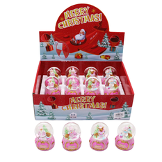 Snow Globe – 4 Designs, 8cm, Pack of 12