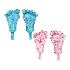 Baby Boy & Girl Balloons 41x37cm