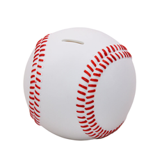 Baseball money box polyester 16cm